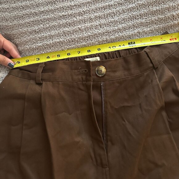 Boheme Goods "The Trousers" In Twill Chocolate - Picture 4 of 9